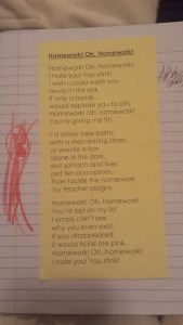 homework O homework