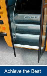 school bus steps