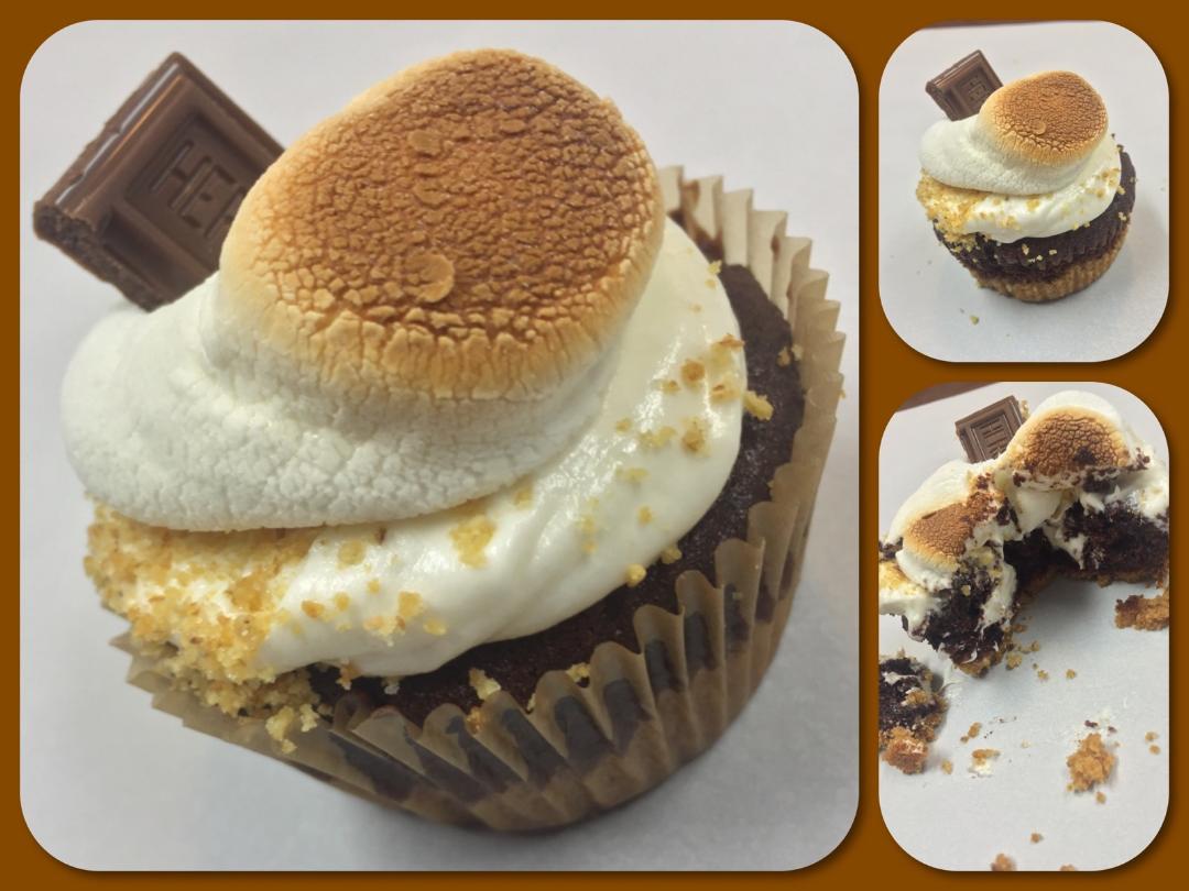 smores cupcake